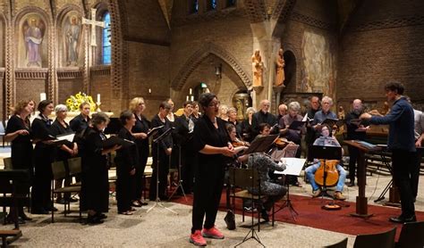 Oudemuziekkoor Bosch En Duin In De Olv Kerk De Vierklank Al Het