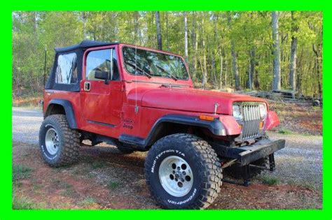 Sell Used Jeep Wrangler Yj Lifted X No Reserve New Tires Low