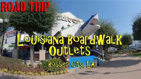 Road Trip Bossier City La Louisiana Boardwalk Outlets Youtube