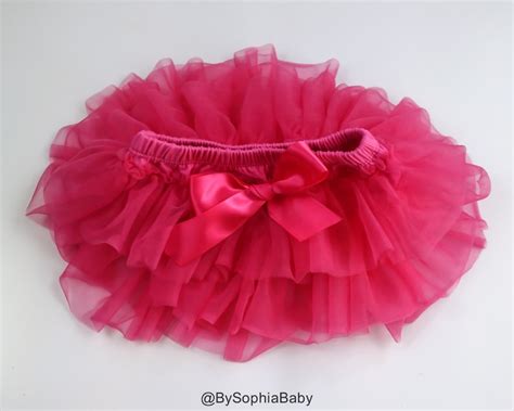 Baby Tutu Skirt Hot Pink Tutu Skirt Hot Pink Baby Bloomers - Etsy