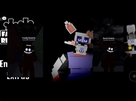 Shadow Freddy E Shadow Bonnie Revamp Rp P Do Fazbear Youtube