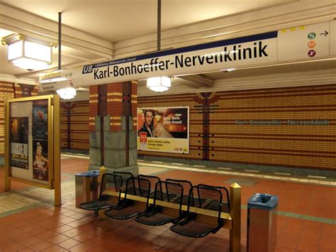 Berlin U Bahnhof Karl Bonhoeffer Nervenklinik Linie U Ingolf