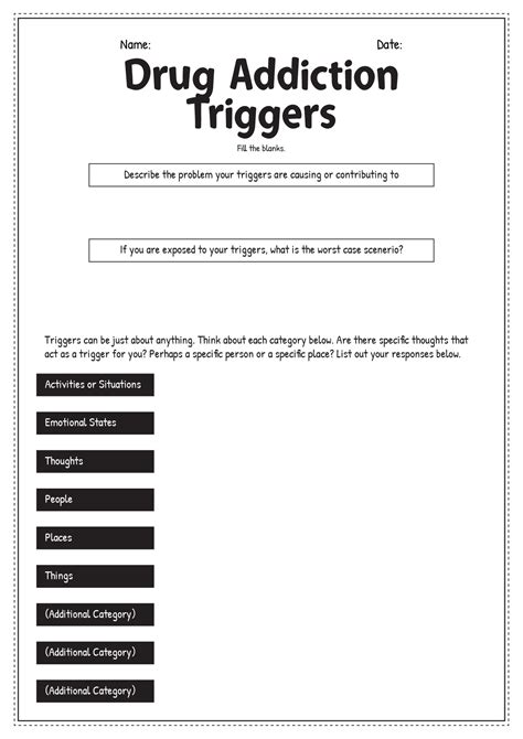 Drugs And The Brain Worksheet Free Pdf At Worksheeto