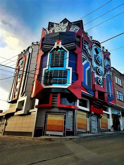 Cholet El Alto Bolivia Unusual Buildings Apartment Building