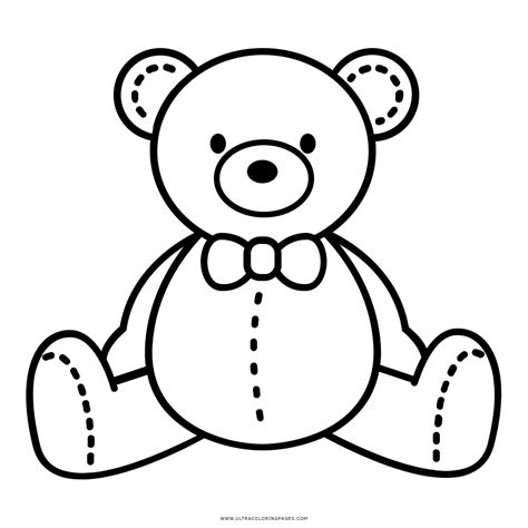 Dibujo De Oso De Peluche Para Colorear Ultra Coloring Pages