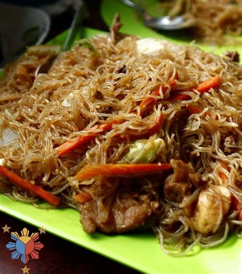 Bihon Pancit Filipino Fried Rice Noodles Recipe Chef S Pencil