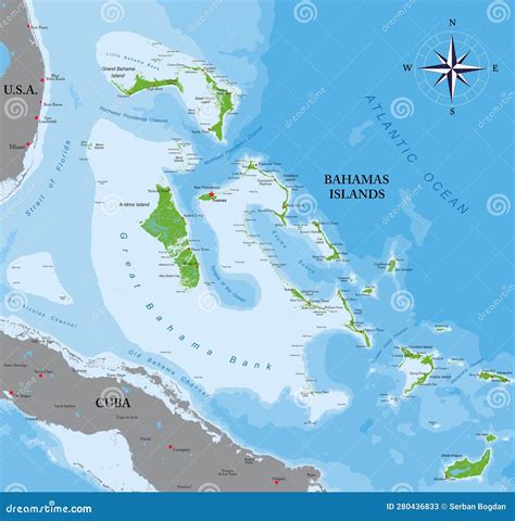 Exuma Island Commonwealth Of The Bahamas Cenrtal America Caribbean