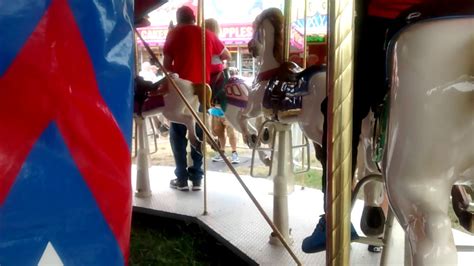 Anne Arundel County Fair Carousel Pov 3 Youtube