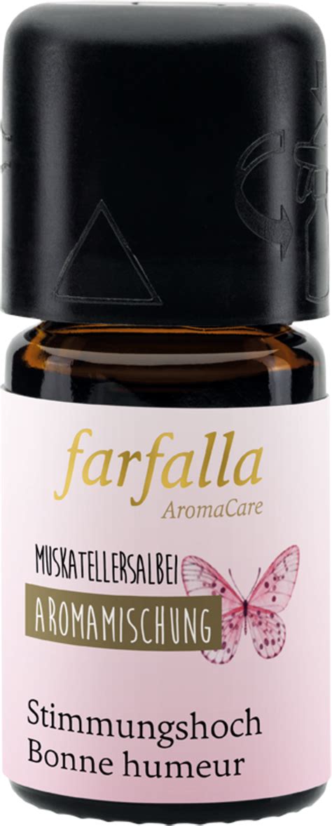 Farfalla Frauenleben Aromamischung Stimmungshoch 5 Ml Ecco Verde