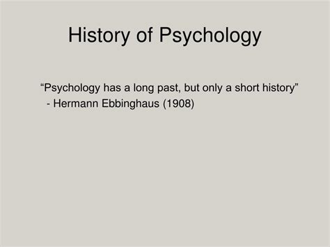 Ppt History Of Psychology Powerpoint Presentation Free Download Id