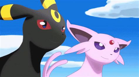 Espeon Umbreon Espeon Umbreon Pokemon Discover Share GIFs