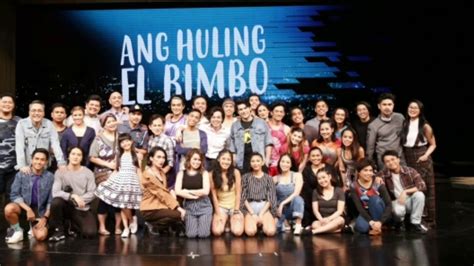 Ang Huling El Bimbo The Hit Musical Full Cast Youtube