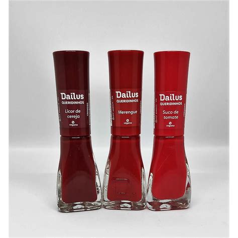 Kit Esmalte Dailus Cole O Queridinhos Docinho Und Shopee Brasil