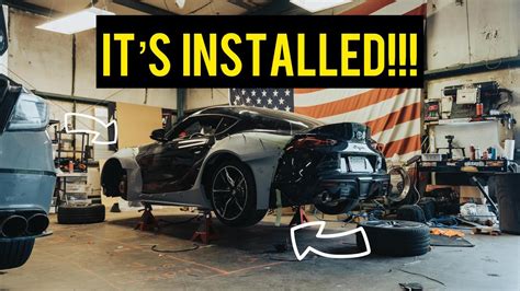 BUILDING A STREETHUNTER WIDEBODY GR SUPRA IN 2023 PART 1 WIDEBODY