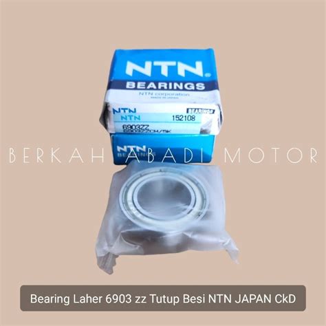 Jual Bearing Laher Tutup Besi Ntn Japan Ckd Bering Laker Murah