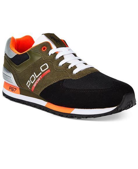 Polo Ralph Lauren Mens Slaton Polo Tech Expedition Sneakers In