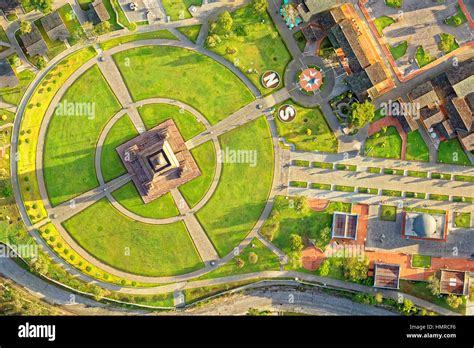 Ciudad Mitad Del Mundo Ou Centre Du Monde Dans La Ville De Quito En