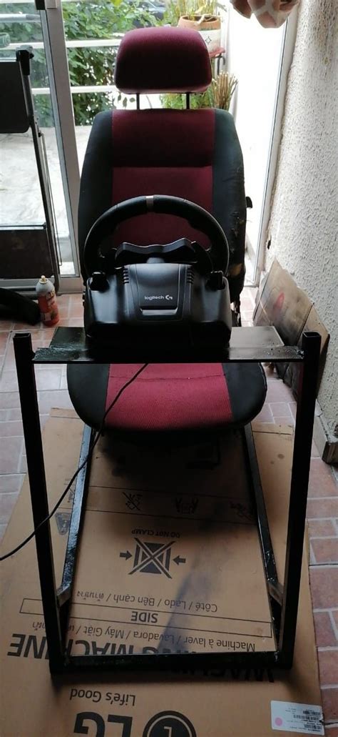 Mi hermano junto con mi papá crearon está silla gamer para el cortaron