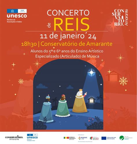 Concerto de Reis os alunos do 2º Ciclo do Ensino Artístico