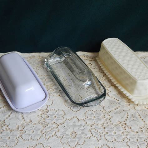 Plastic Butter Dish Etsy