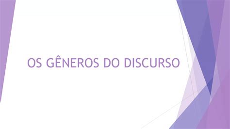 G Neros Discursivos Ppt