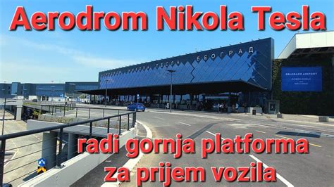 Aerodrom Nikola Tesla novi radovi proširenje kod parkinga prilaz do