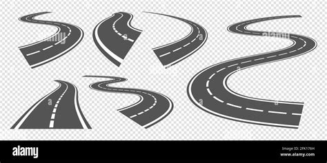 Curved Road Vector