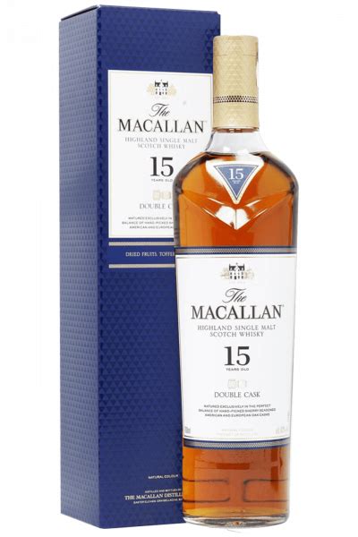 Whisky Highland Single Malt Scotch The Macallan 15Y Double Cask Cl 70