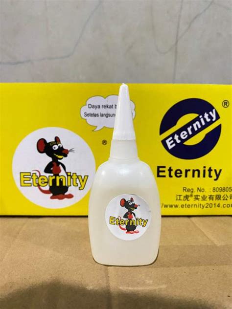 lem eternity gambar tikus lem super lem cair lazada indonesia