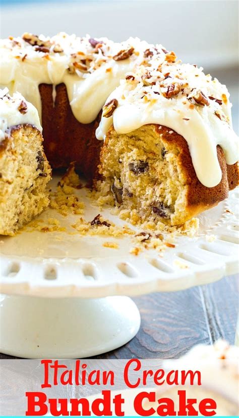 Italian Cream Bundt Cake Spicy Southern Kitchen