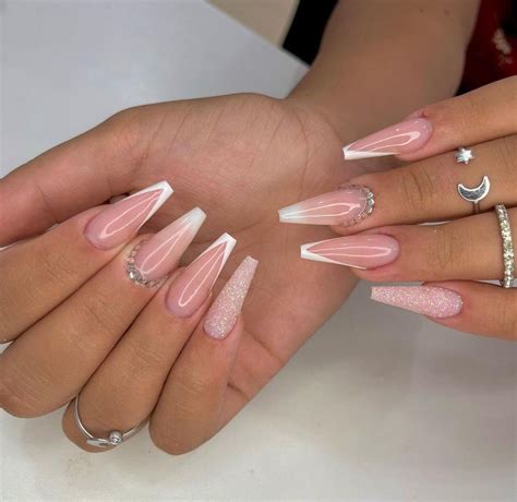 Unha Ballerina Simples E Delicada Stylish Nails Gel Nails Red Nails