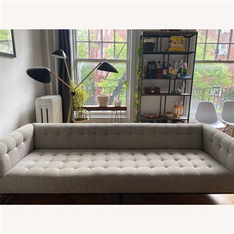 Four Hands Modern Chesterfield Sofa Aptdeco