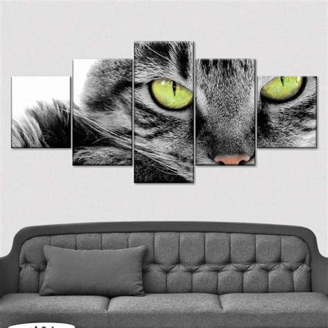 Green Eyed Cat Wall Art | Photography