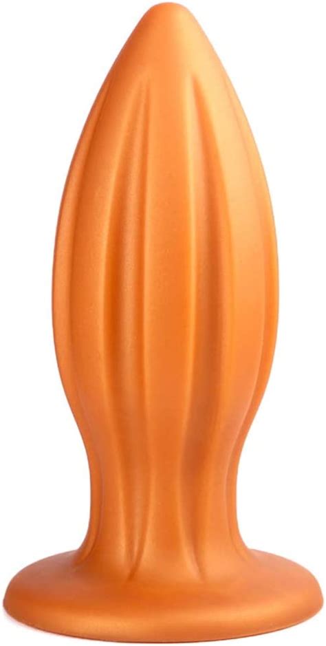 Amazon Liquid Silicone Anal Plug Ultral Soft Big Butt Plug Anus