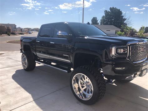 2016 Gmc Sierra 1500 Fuel Forged Ff16 Mcgaughys Custom Offsets