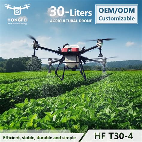 30L Remote Control Farm Sprayer Agriculture Drone 4 Motor Dron De