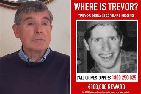 Trevor Deelys Father Makes Heartbreaking Appeal For Info On The Eve Of