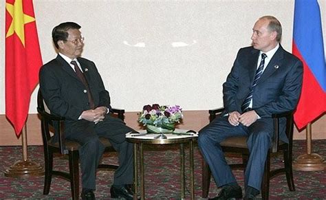 Vladimir Putin Met With The President Of Vietnam Tran Duc Luong