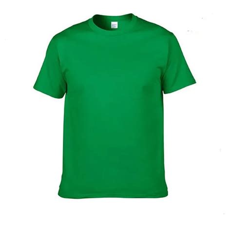 2018 New Solid Color T Shirt Mens Multiple Colors 100 Cotton T Shirts