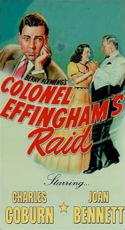 Amazon Colonel Effingham S Raid VHS Charles Coburn Joan