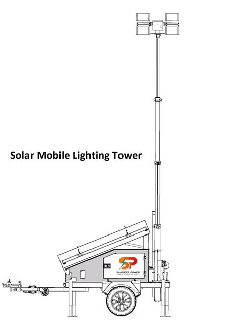 Kva Solar Mobile Tower Light At Rs Piece In Bhilai Id