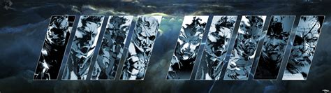 Big Boss Solid Snake Solidus Snake Liquid Snake Artwork Naked Snake Chelpi Boy Metal Gear