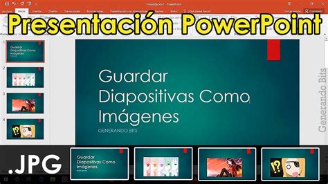 Guardar Diapositivas De Powerpoint Como Im Genes Youtube