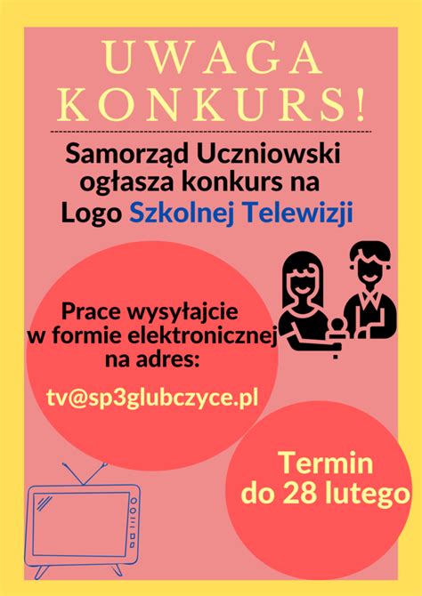 Konkurs Na Logo Szkolnej Telewizji Szko A Podstawowa Nr W G Ubczycach