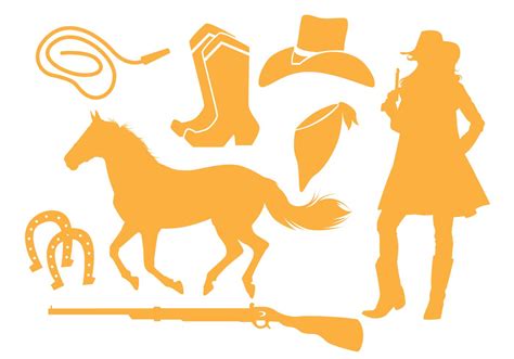 Cowgirl Silhouette Vectors 96221 Vector Art At Vecteezy