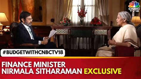 Fm Nirmala Sitharaman In Conversation With Rahul Joshi On Interim