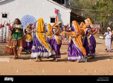 Costume Rajasthani Traditional Women High Resolution Stock Photography