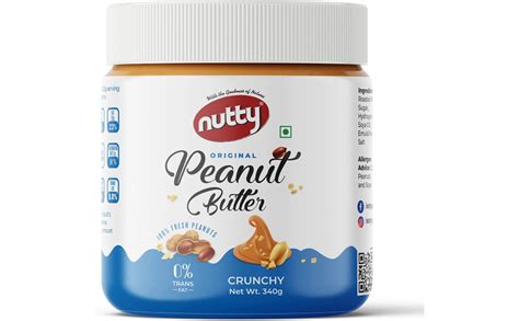 Nutty Peanut Butter Crunchy Gm Buy Online At Best Price In Egypt