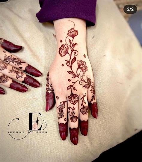 Pin By Bal On Inai Finger Henna Designs Very Simple Mehndi Designs