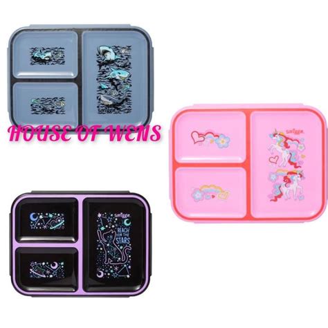 Jual Smiggle Wild Side Boost Trio Lunchbox Original Kotak Bekal